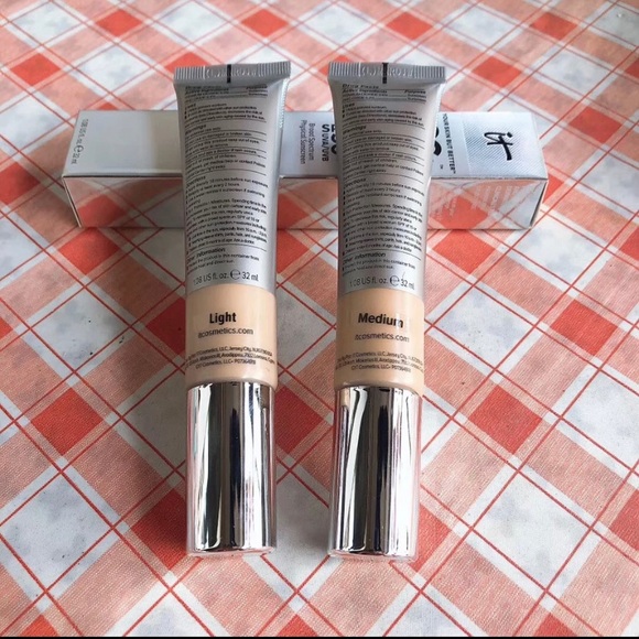 🔥🔥It Cosmetics CC+ Cream SPF50🔥🔥 YOUR CHOICE OF LIGHT OR MEDIUM - Picture 3 of 4